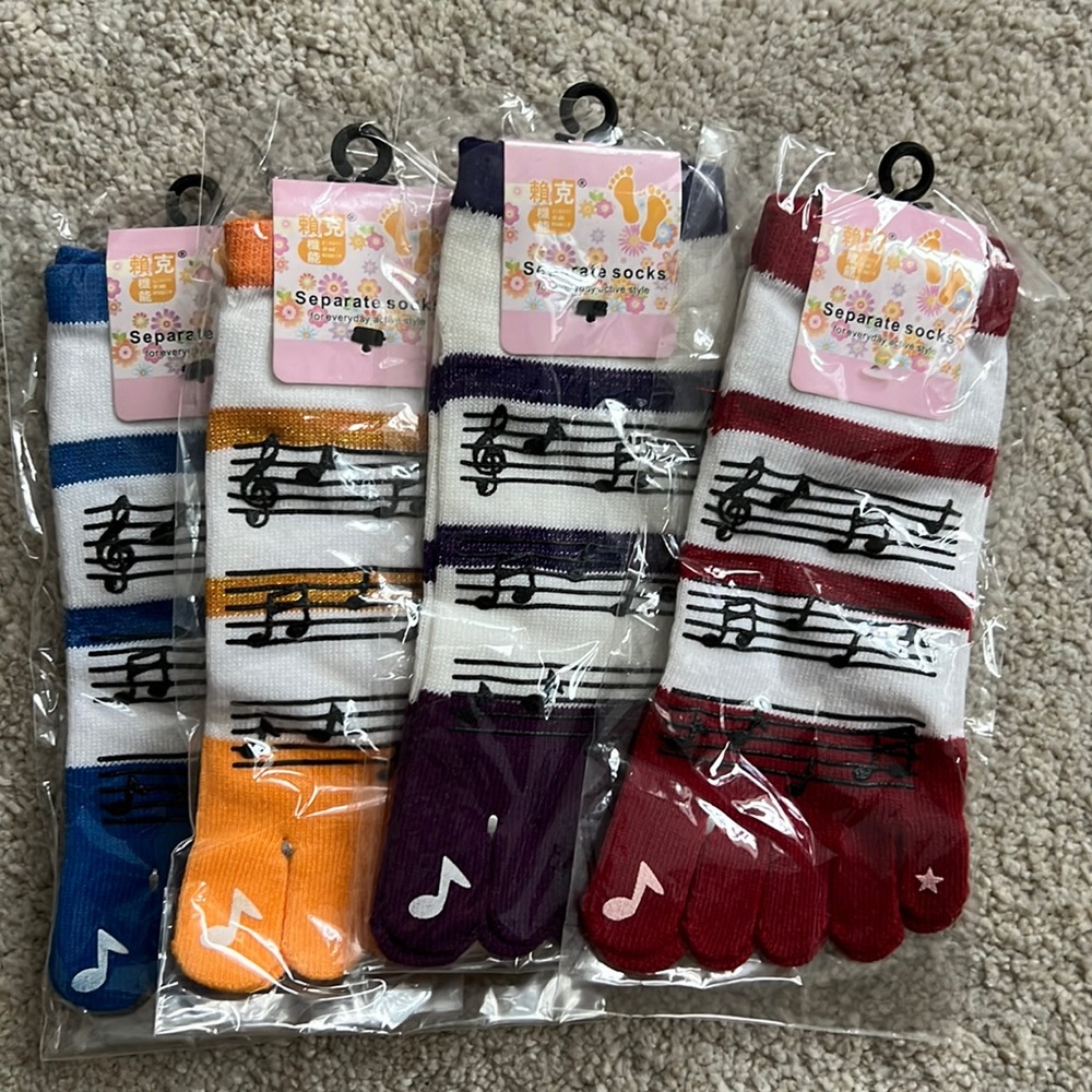 Music Note Socks